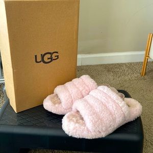 UGG K Fluff Slides